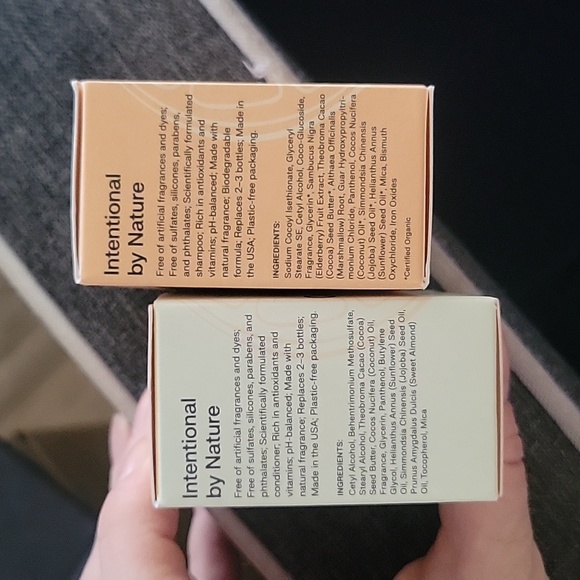 NWT The Earthling Co. Shampoo and Conditioner Bars CITRUS SUN - Picture 6 of 7